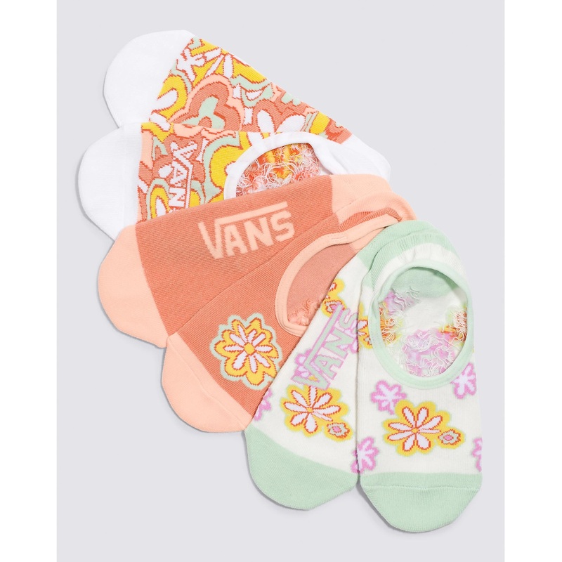 Psychedelic Floral Canoodle 3 Pack Sock – Size 6.5-10