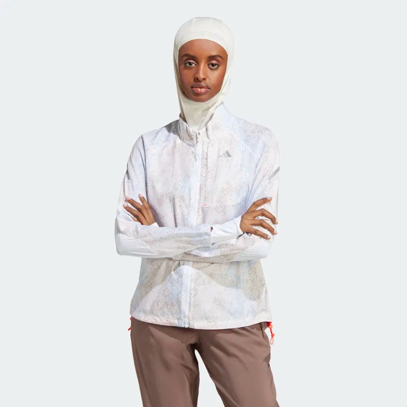Women’s Fast Running Iteration Jacket WHITE/ALUMINUM S