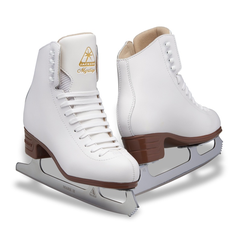 Jackson Ultima Girl’s Mystique JS1491 Figure Skate 11 C White