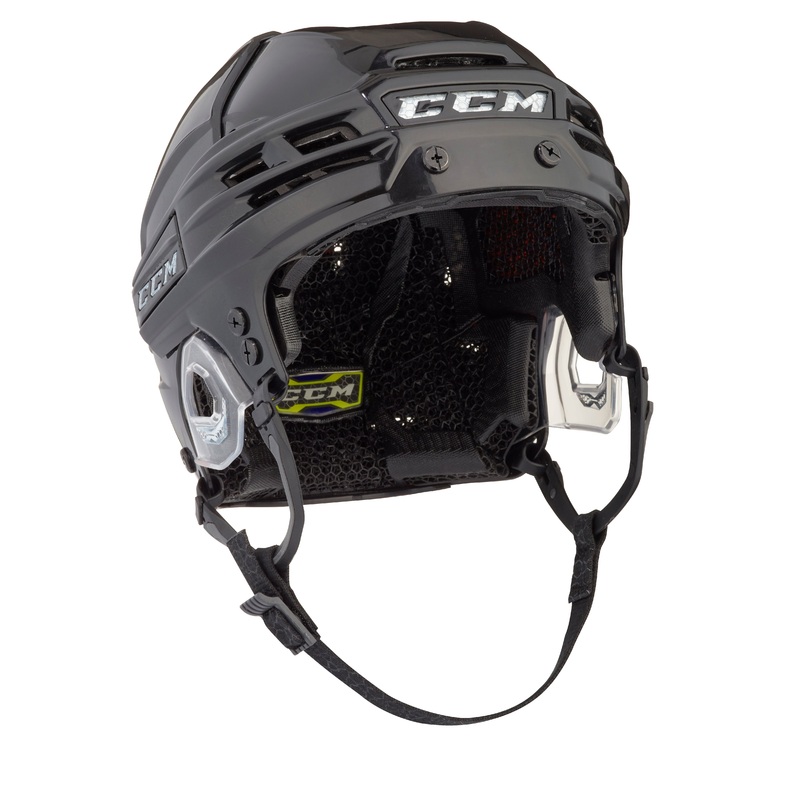 CCM Senior Super Tacks X Hockey Player Helmet Black Small