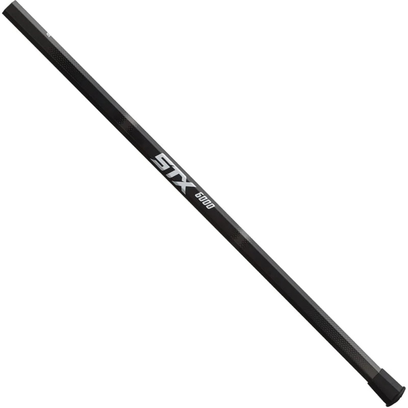6000 Attack Lacrosse Shaft BLACK OS