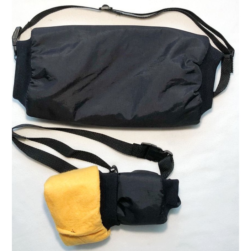 B’Warmer Senior Hand Warmer c/w Shammy Black