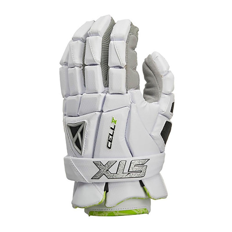 Cell V Lacrosse Gloves WHITE M