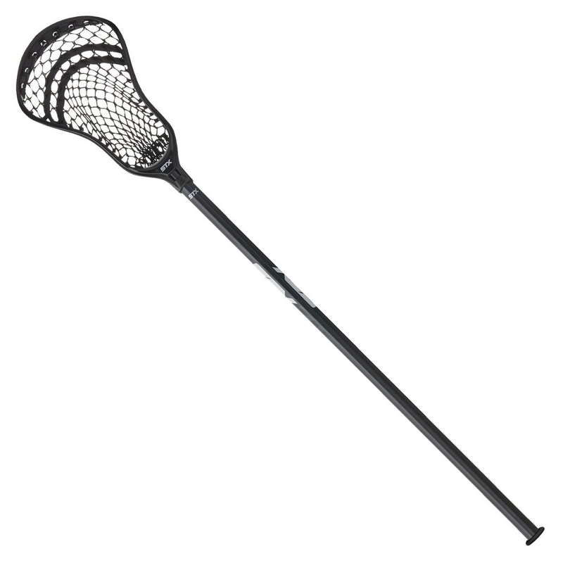 Stallion 300 Complete Lacrosse Stick BLACK/BLACK OS