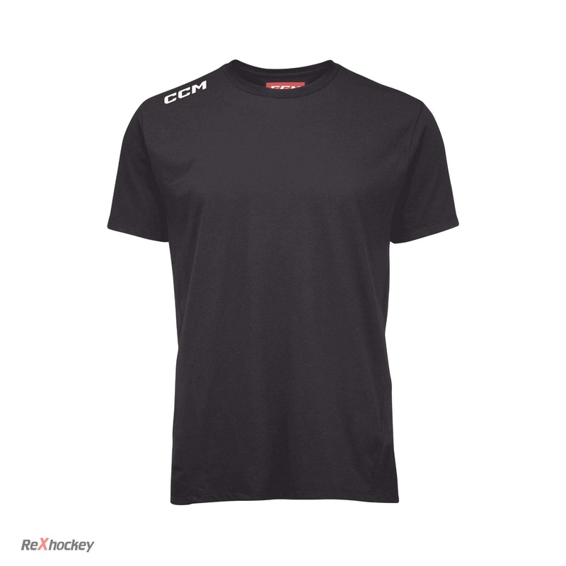 CCM Team Premium Essential T-Shirt Junior Co:BK Sz:M
