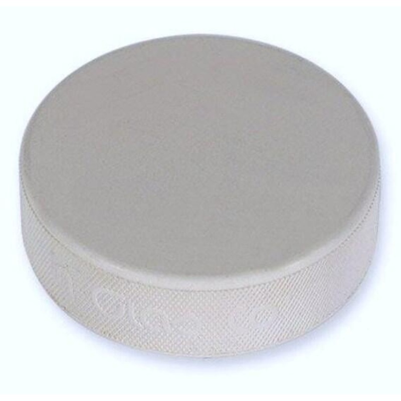 Hvid trningspuck til mlmnd