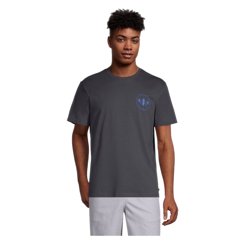 Men’s Giles Graphic Small Circle T-Shirt BLUE GRAPHITE S