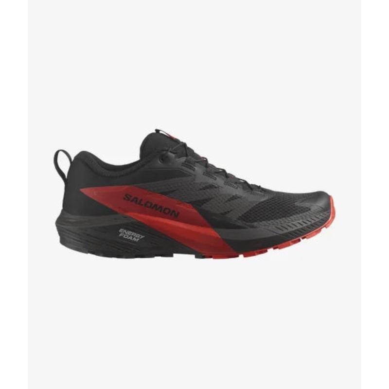 Men’s Sense Ride 5 Trail Running Shoes BLACK/FIERY RED/BLACK 8.0