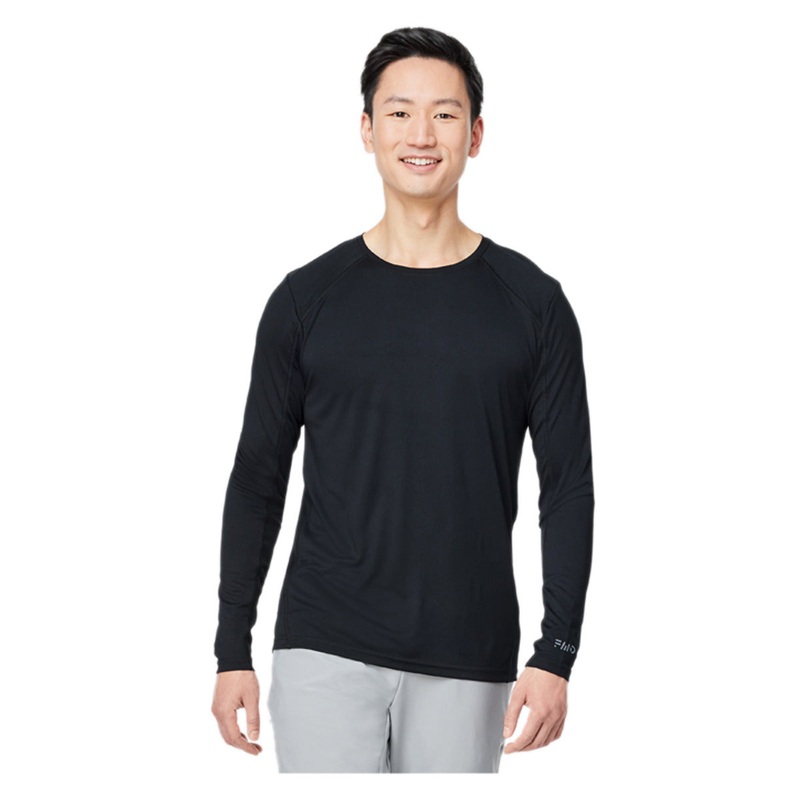 Men’s UPF Core Training Long-Sleeved Shirt BLACK S