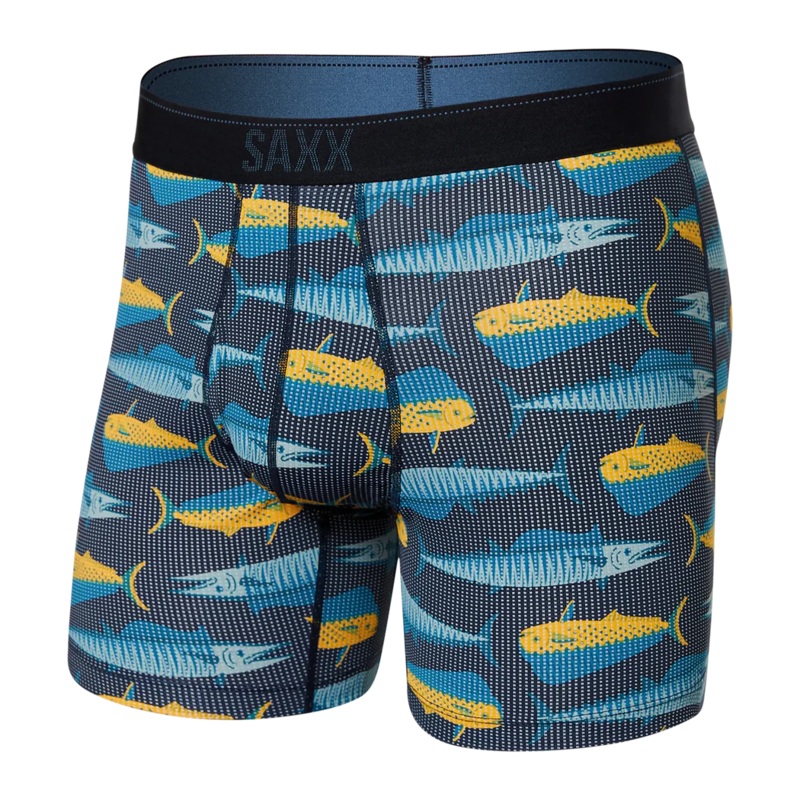 Quest Quick Dry Mesh Boxer Brief – Mahi Mahi Wahoo S