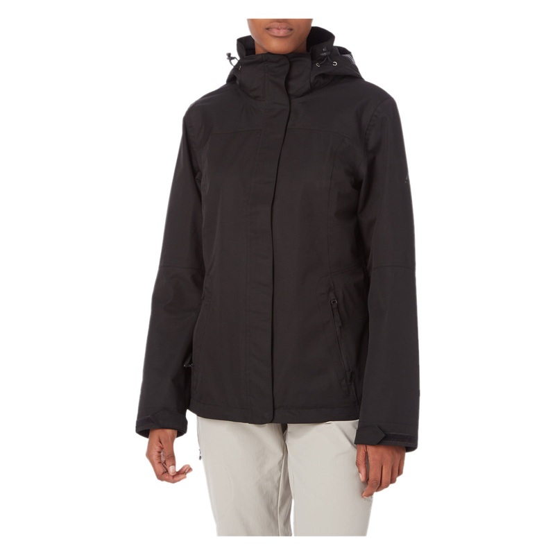 Women’s Terang II Hooded Rain Jacket BLACK XS