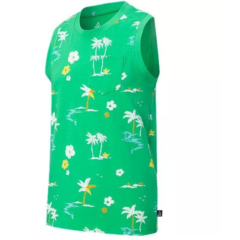 Benson All Over Print Tank Boy’s GREEN S