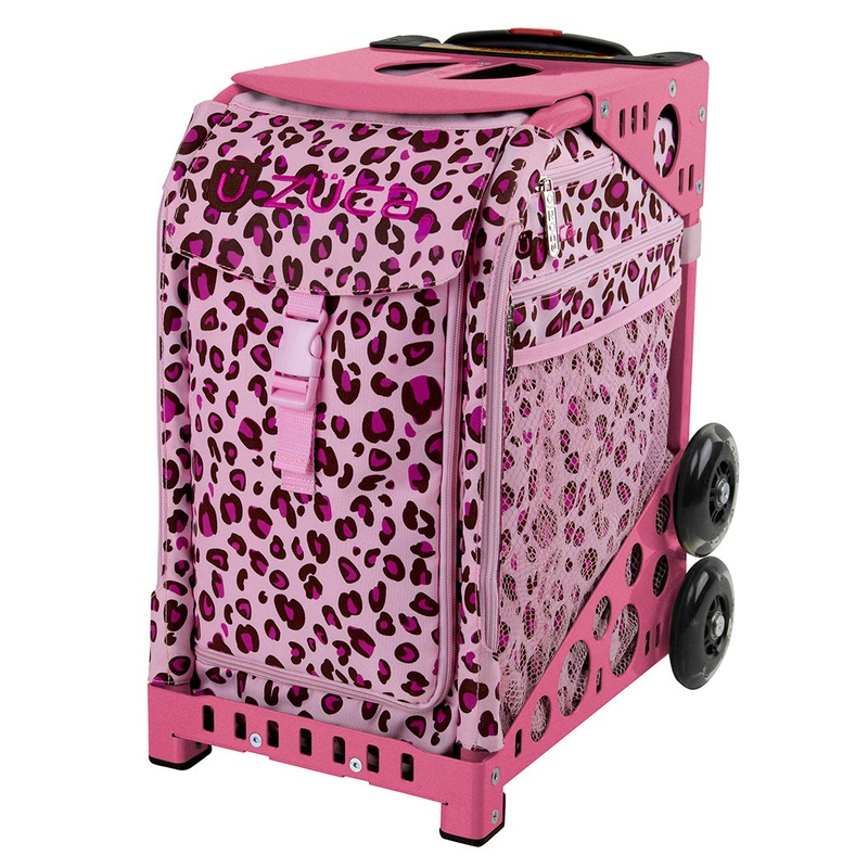 Pink Leopard White Frame