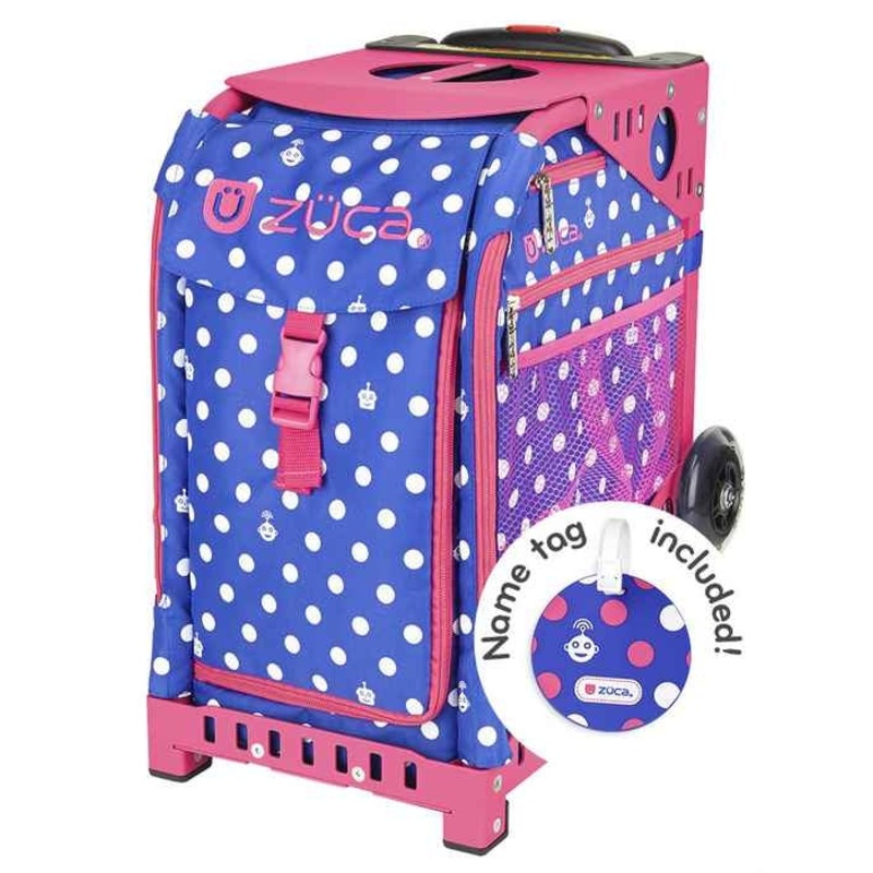 Polka Bots White Frame