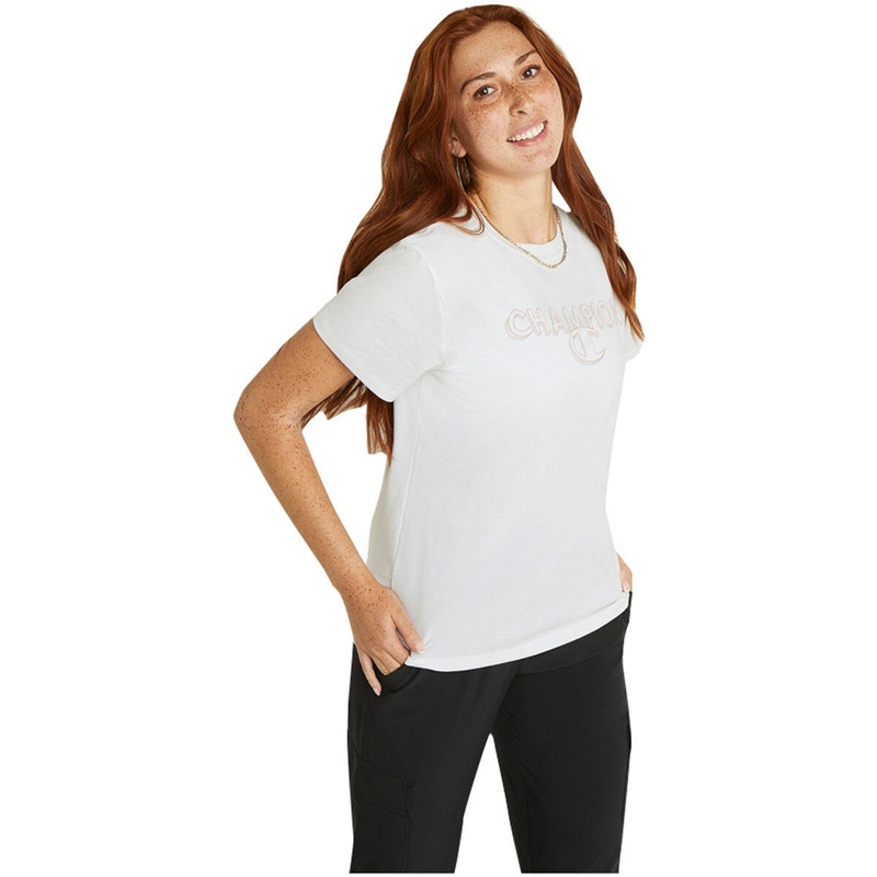 Women’s Classic Graphic T-Shirt WHITE XS
