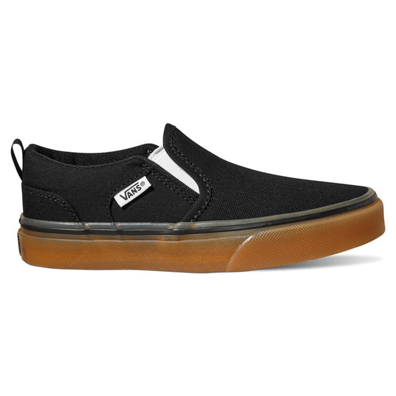 Youth Asher Shoes BLACK/GUM 1