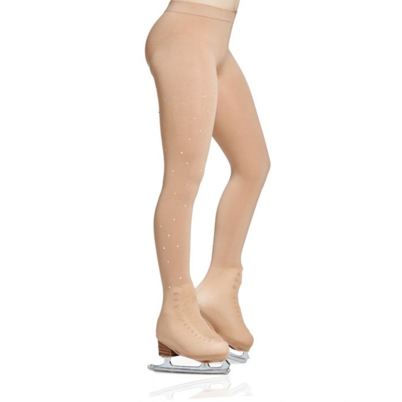 912 Mondor Rhinestones Boot Cover Tight Child 4-6 Caramel