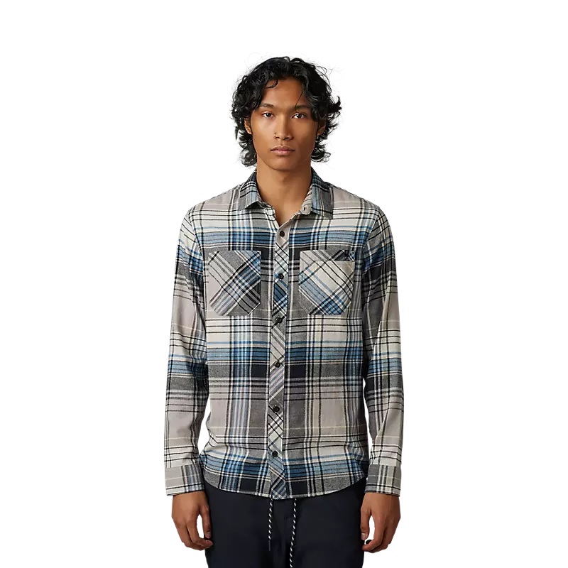 Men’s Turnout Utility Flannel Shirt TAUPE S