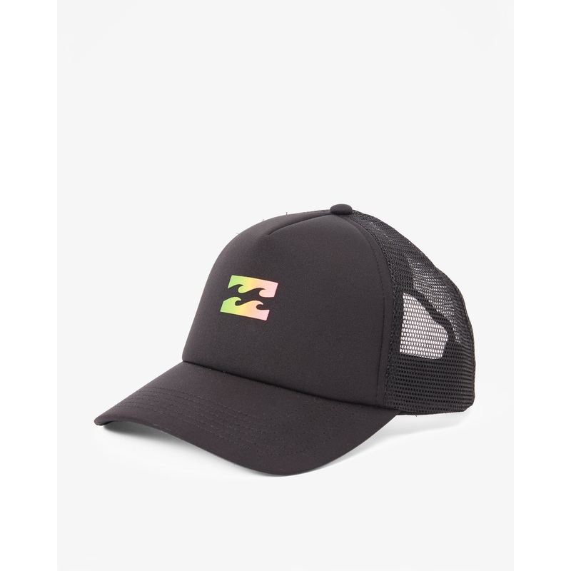 Boys’ Podium Trucker Hat BLACK OS