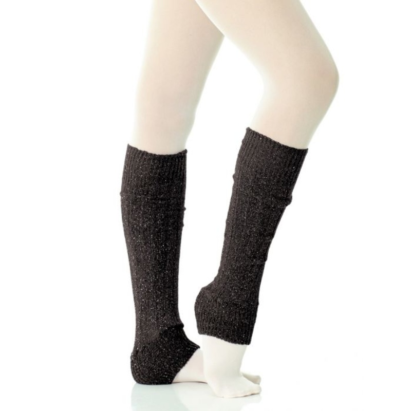 MD259 Mondor Glitter Legwarmers 19″ Black – 52
