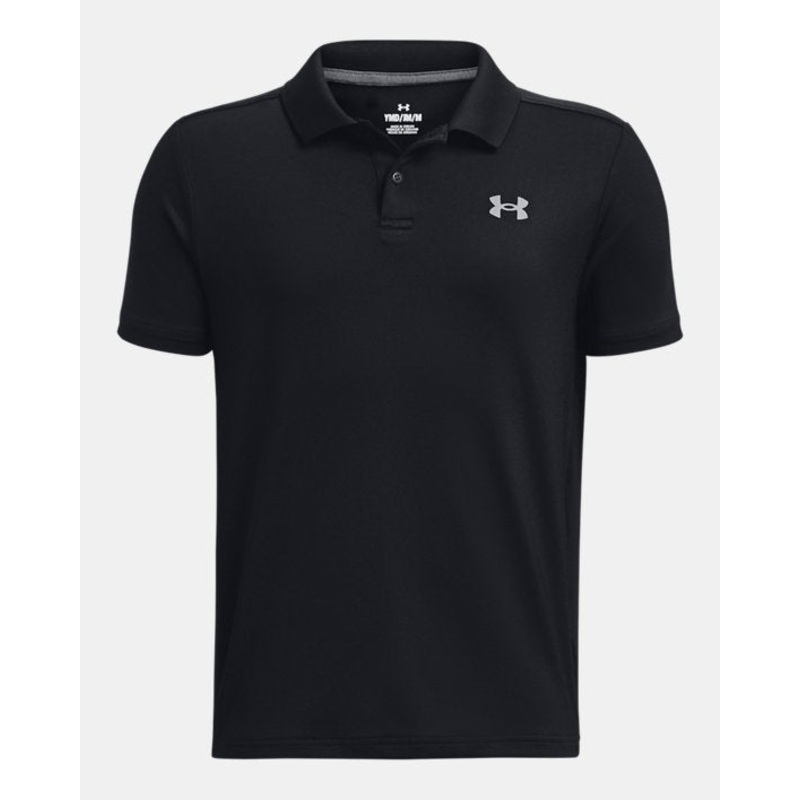 Boy’s Performance Polo BLACK/PITCH GREY S