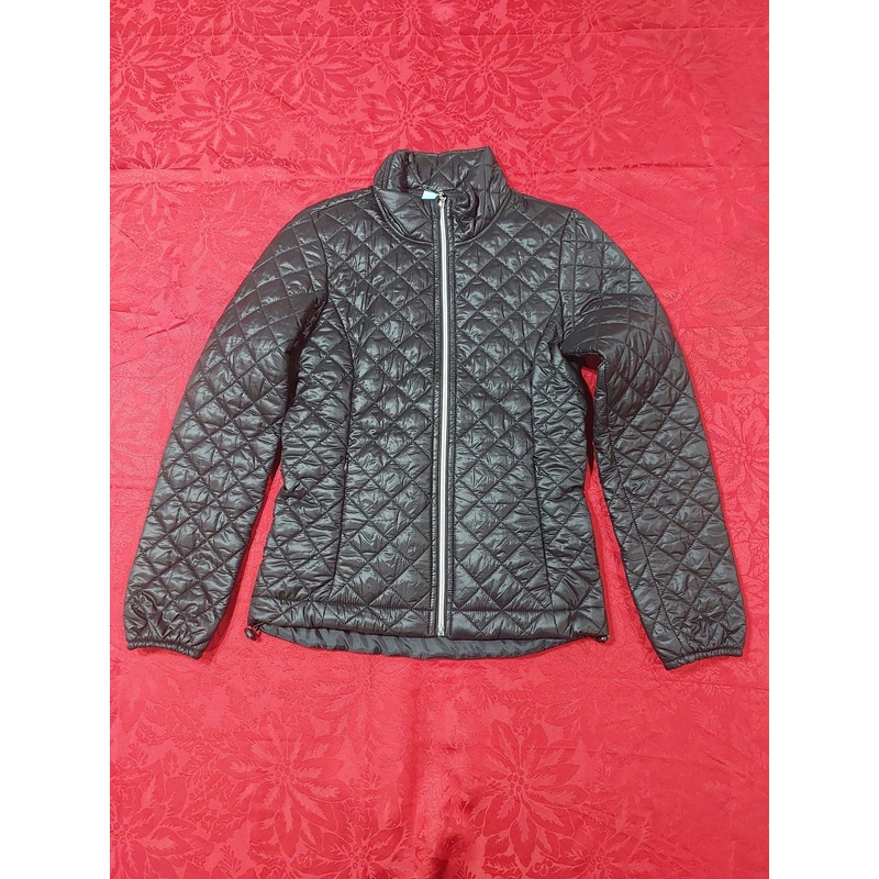 JW01 JIV Quilted Jacket – Black 150- Child Large