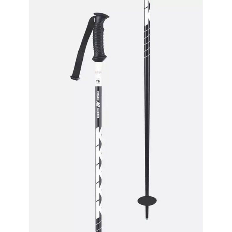 K2 Power Aluminum Ski Poles BLACK 110