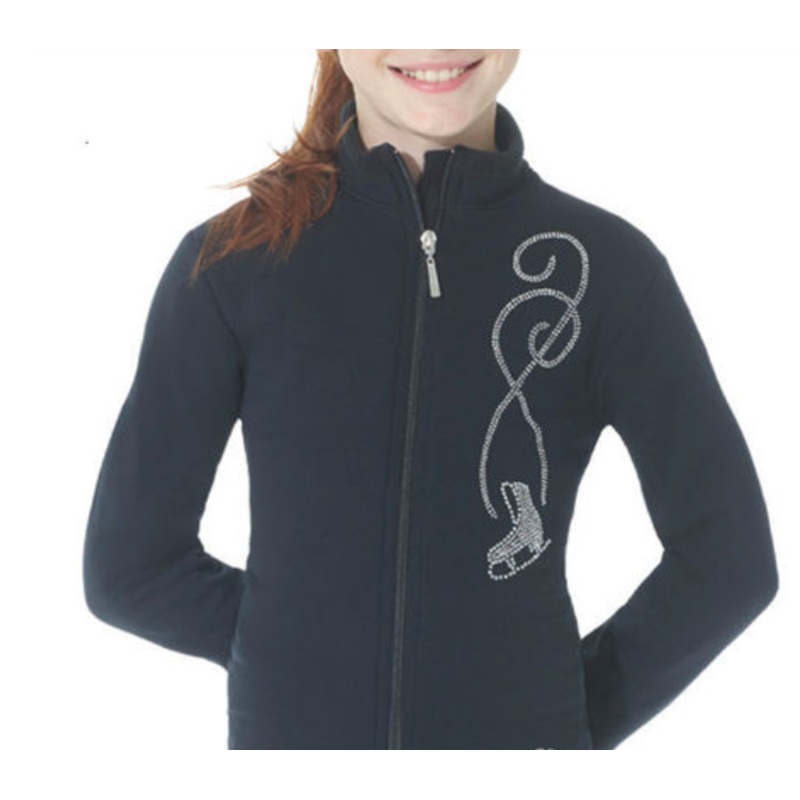 MD24483 Mondor Polartec Rhinestone Jacket Child 8-10