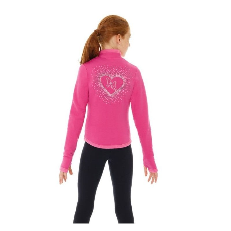 MD34482 Mondor Polartec Rhinestone Jacket Pink – Adult Adult Small
