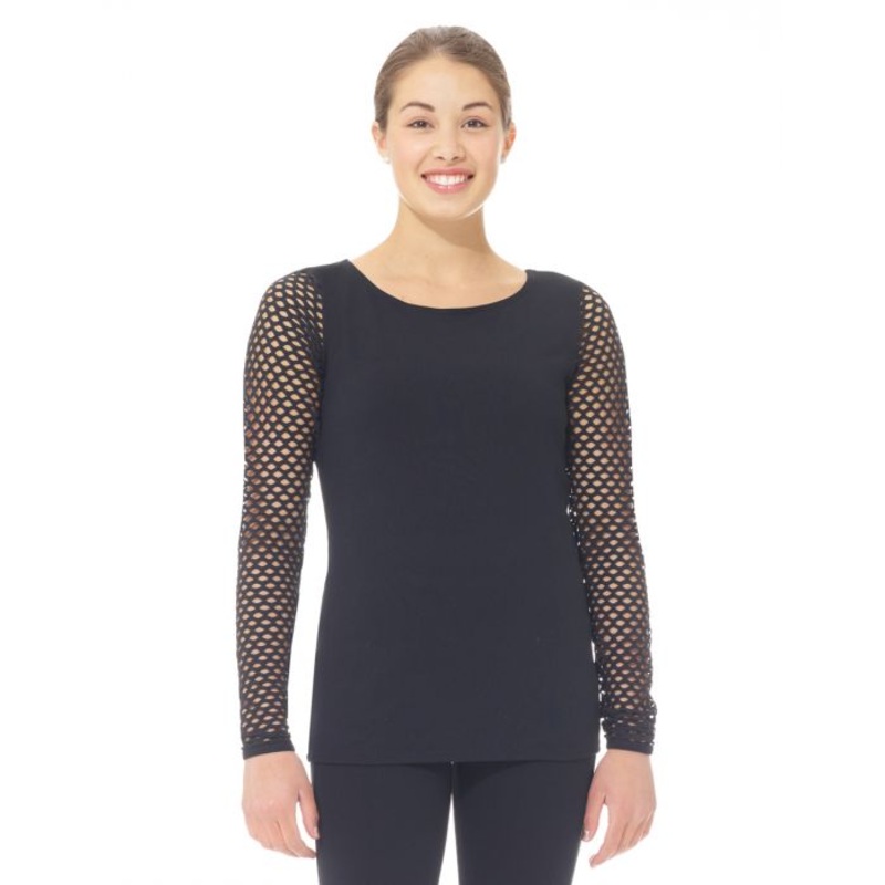 MD6820 Mondor Supplex Cabaret mesh top Child 12-14