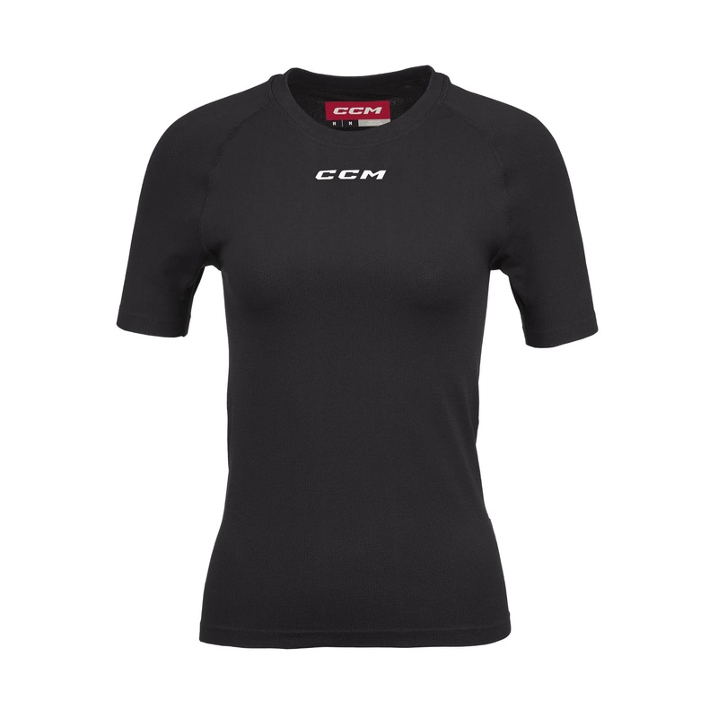 CCM Womens Training Tee Co:BK Sz:XS