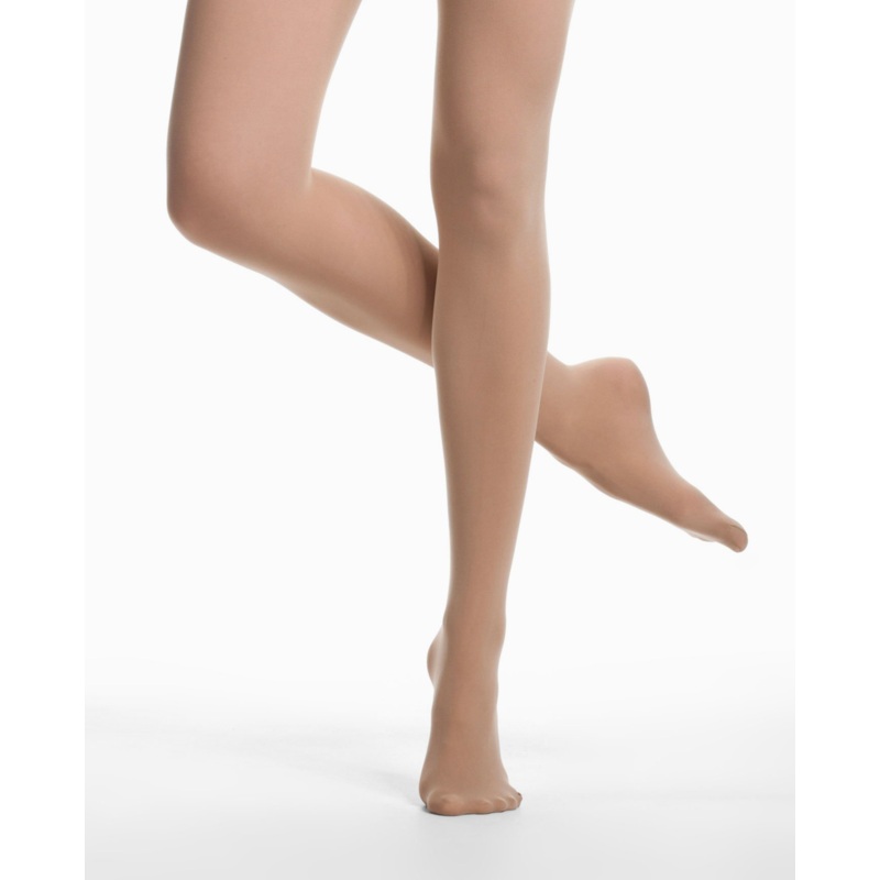 Danskin Footed tights 389 – Classic Light Toast Small – Girls 4-6