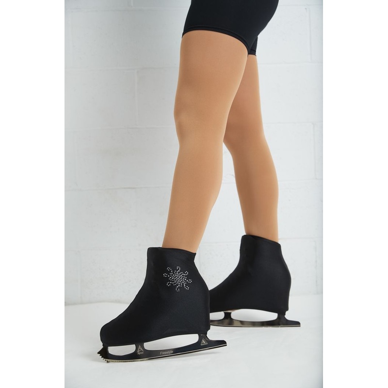 Mondor Boot Covers With Rhinestones Black