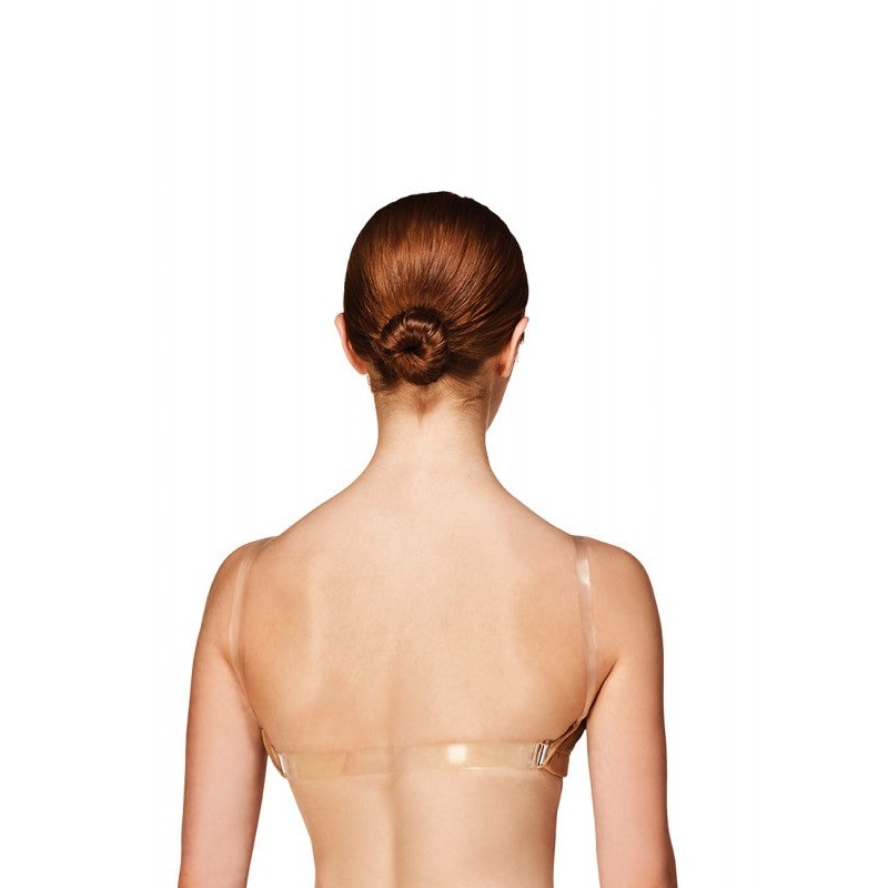 Mondor Bra with Clear Back and Shoulder Straps Child 12-14