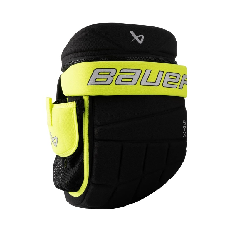 S24 Bauer Glove Backpack Rygsk Sort/Grn Junior