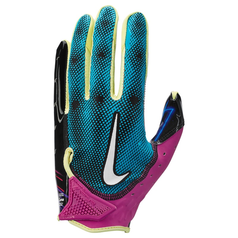 Vapor Jet 7.0 Combine Football Glove Adult BLUE/PINK/BLACK S