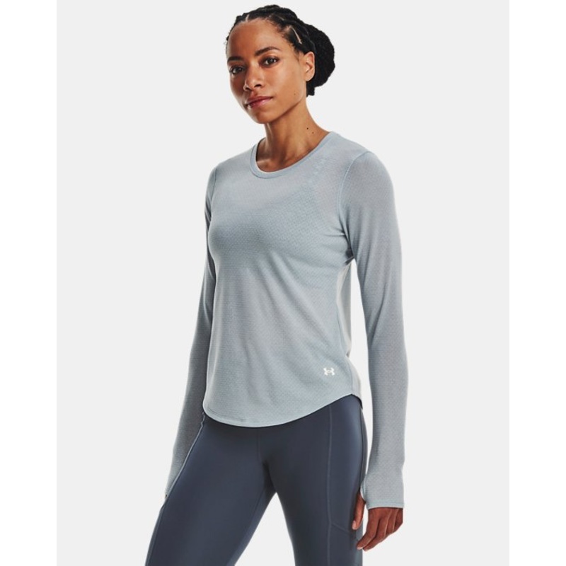 Women’s Streaker Long Sleeve HARBOR BLUE/REFLECTIVE XS