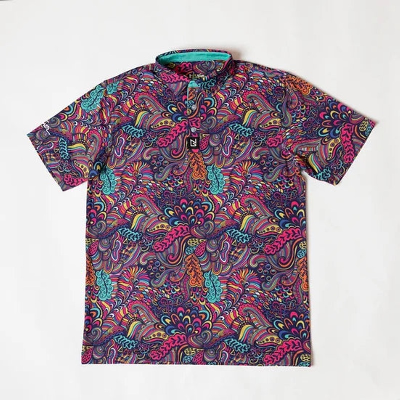 Abstract Floral Polo S