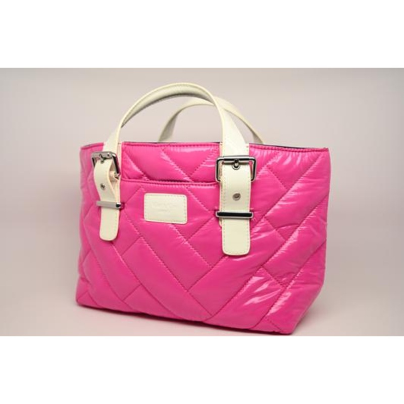 Bubbly – Hibiscus with White Handles