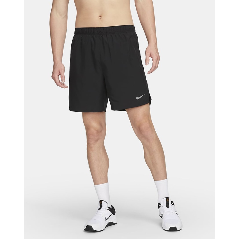 Men’s Challenger Dri-FIT 7″ Brief-Lined Running Shorts BLACK S