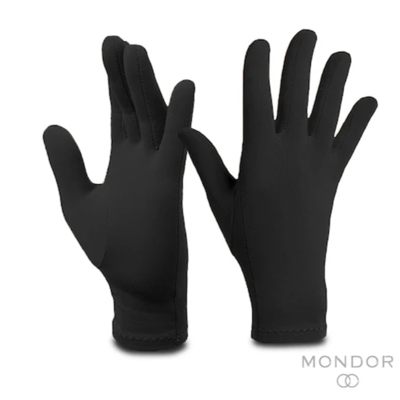 Mondor Black Gloves Child