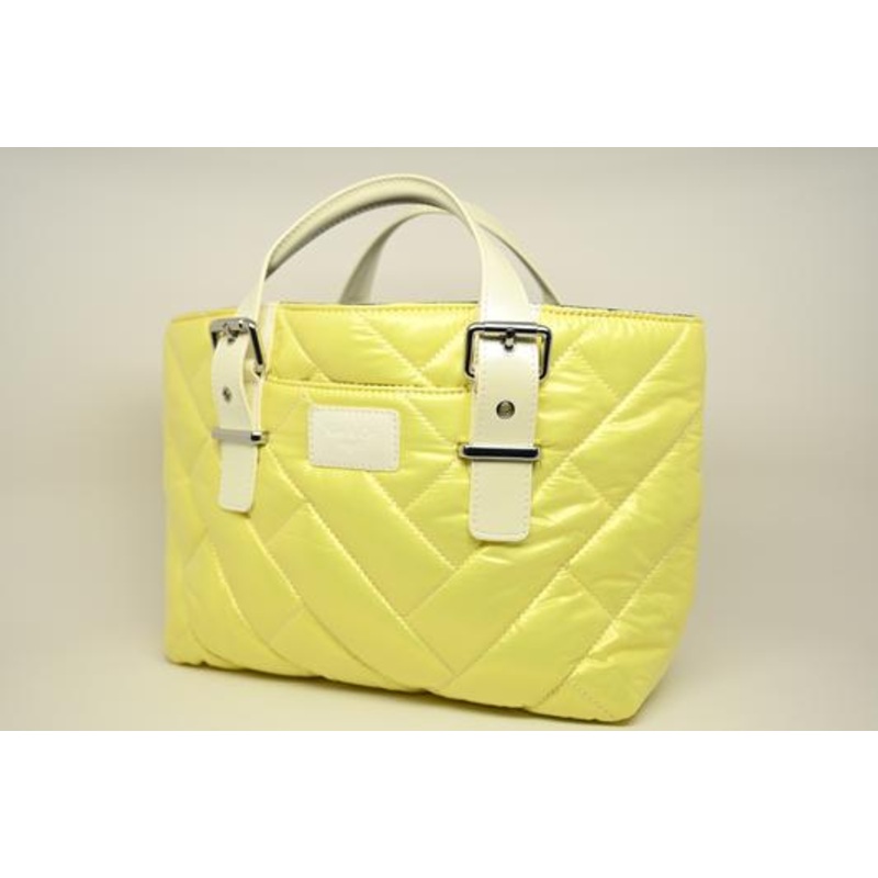 Pearly – Canary with White Handles