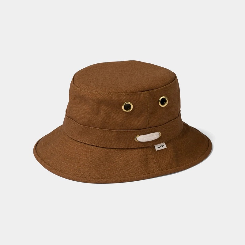 The Iconic T1 Hat DARK CAMEL 7 1/8