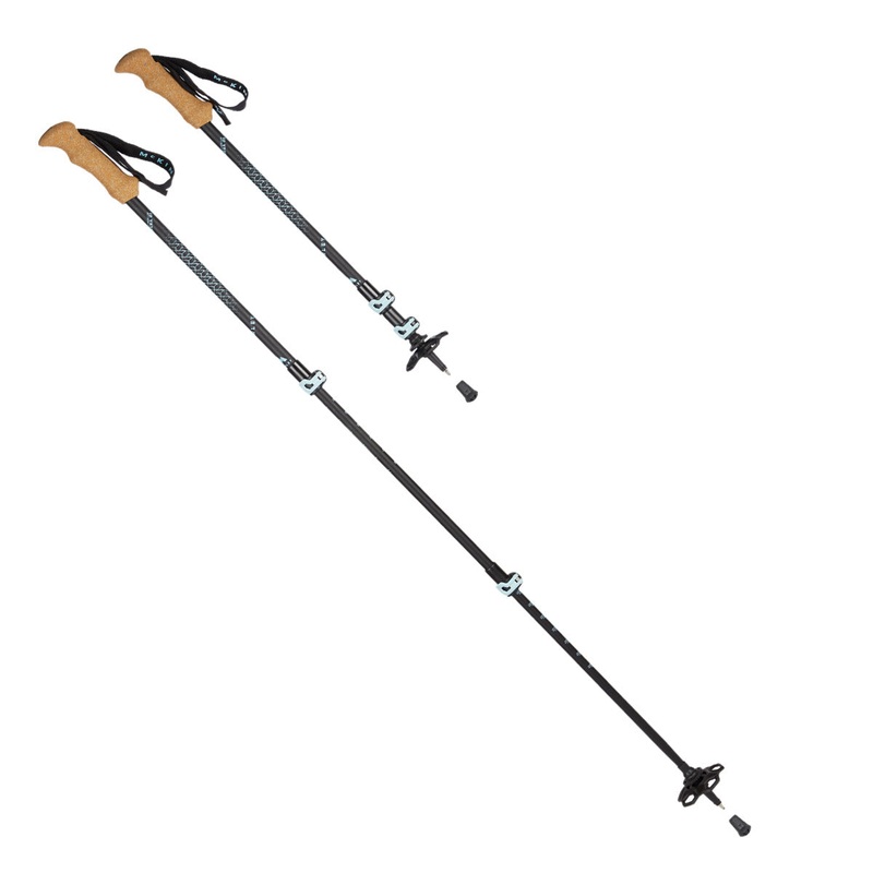 Adult Migra 3 W II Trekking Poles BLACK/ICE BLUE OS