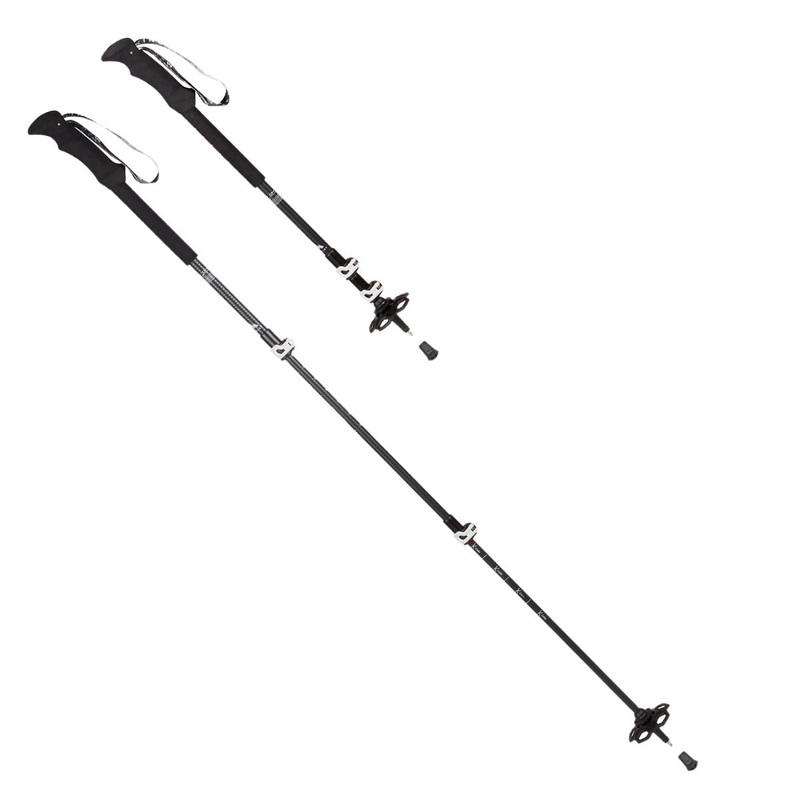 Adult Migra 4 II Trekking Poles BLACK/GREY OS