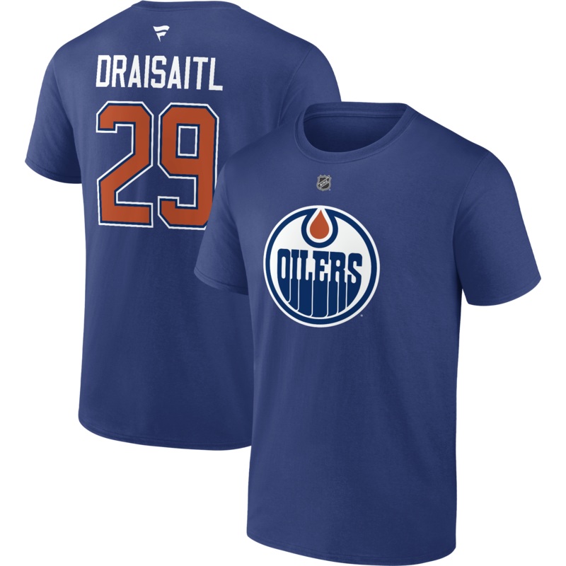 Authentic Stack Men’s Tee Edmonton Oilers – Draisaitl NAVY S