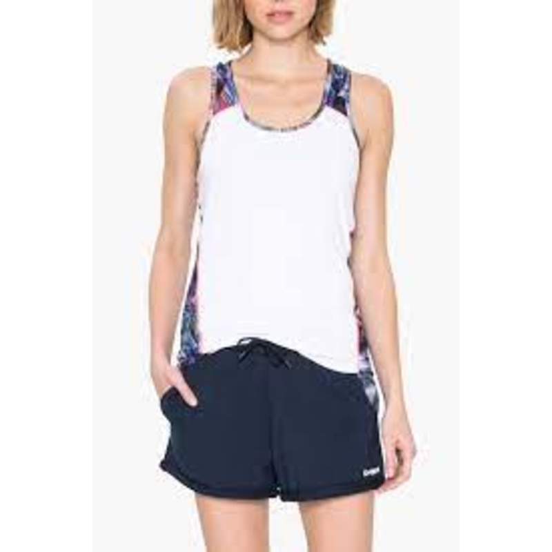 Desigual Sport Racerback Top – Atlantis Adult Extra-Small