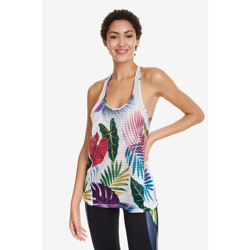Desigual Sport Racerback Top – Bio Patch Adult Small