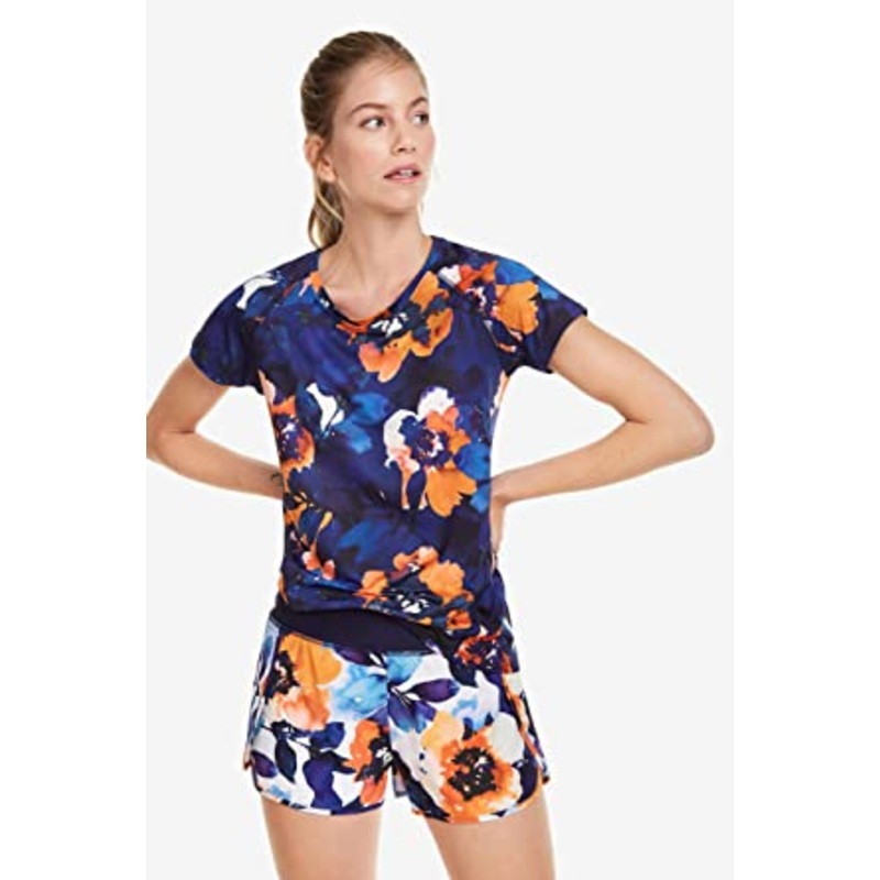 Desigual Sport T-shirt – Camo Flower Adult Medium