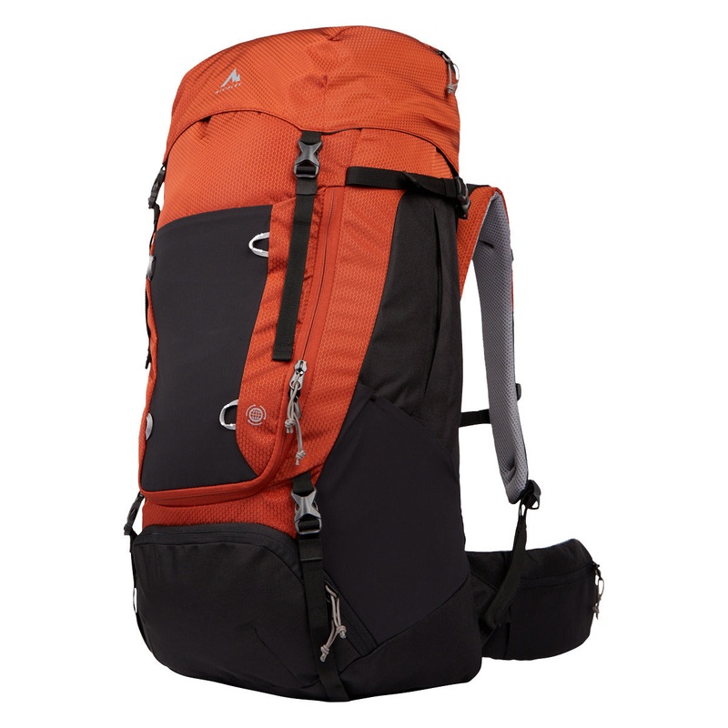 Make II CT Vario (55+10 L) Hiking Backpack RED/BLACK OS